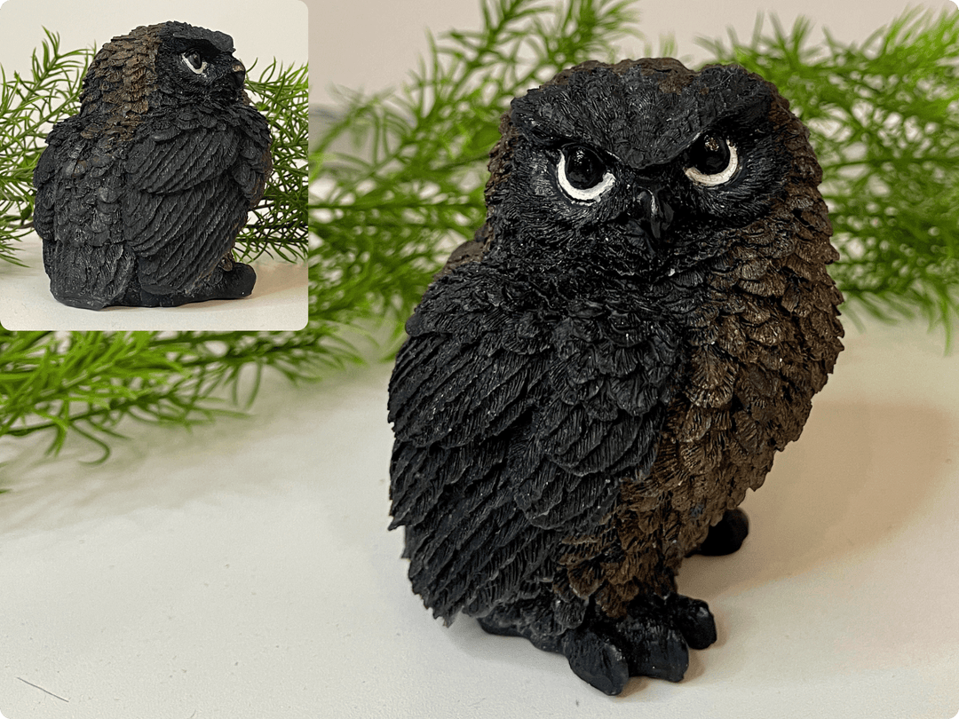 Wunderschöne und detailreiche Eulen-Statue 🦉